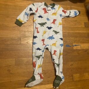 24M | boys white footy pj’s